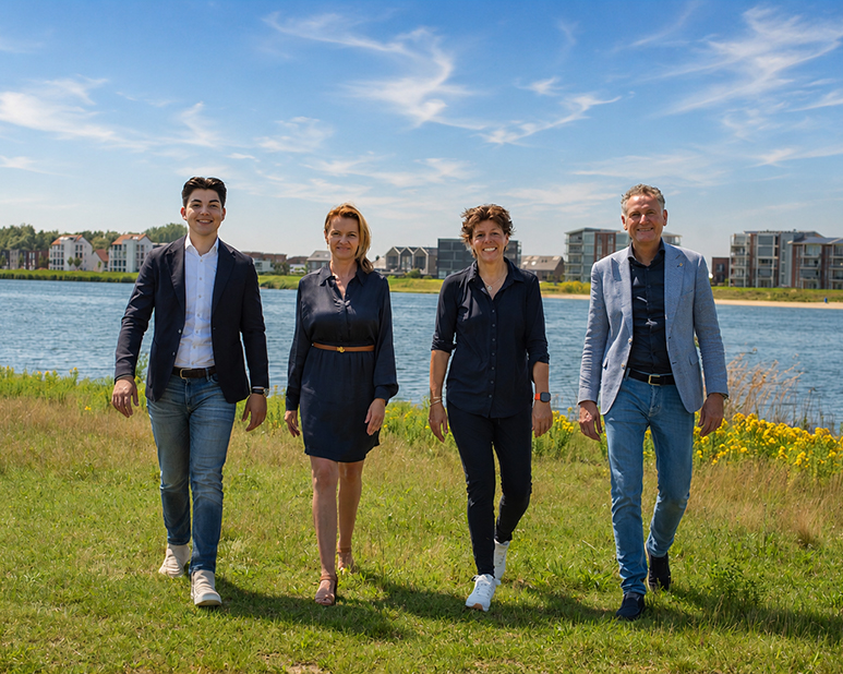 Het team van Doornbos, Haanen en Ferneij Makelaardij